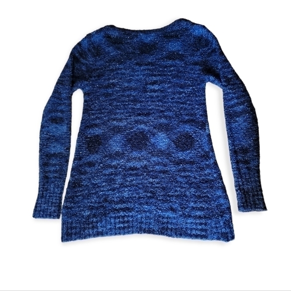 Como Black Blue Knit Sweater - Picture 2 of 2